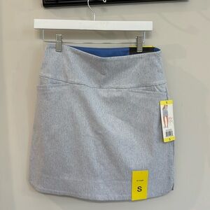 blue and white skirt size small brand S.C. & CO.